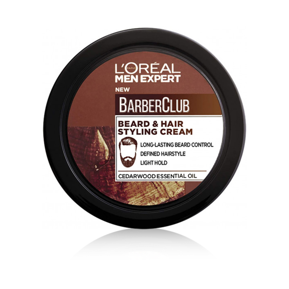 L'oreal Paris Men Expert BarberClub Beard & Hair Styling Cream - 75 ml