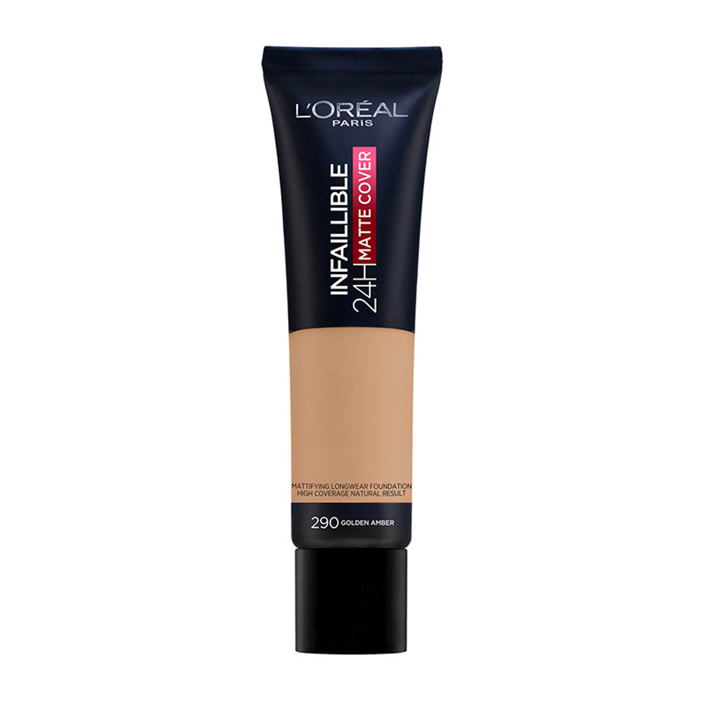 Infaillible Matte Cover Foundation - N 290 - Golden Amber - 30 ml