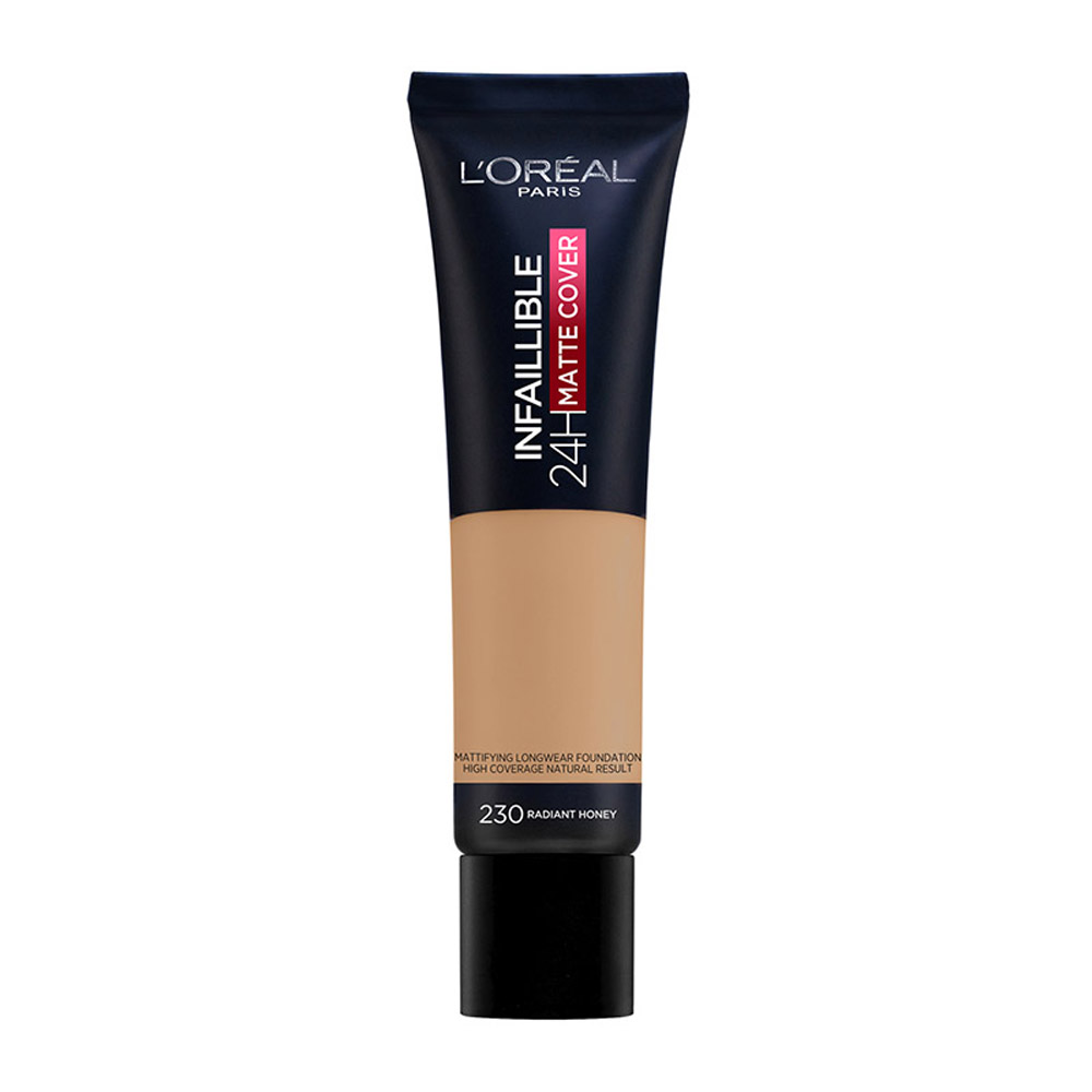 Infaillible Matte Cover Foundation - N 230 - Radiant Honey  - 30 ml
