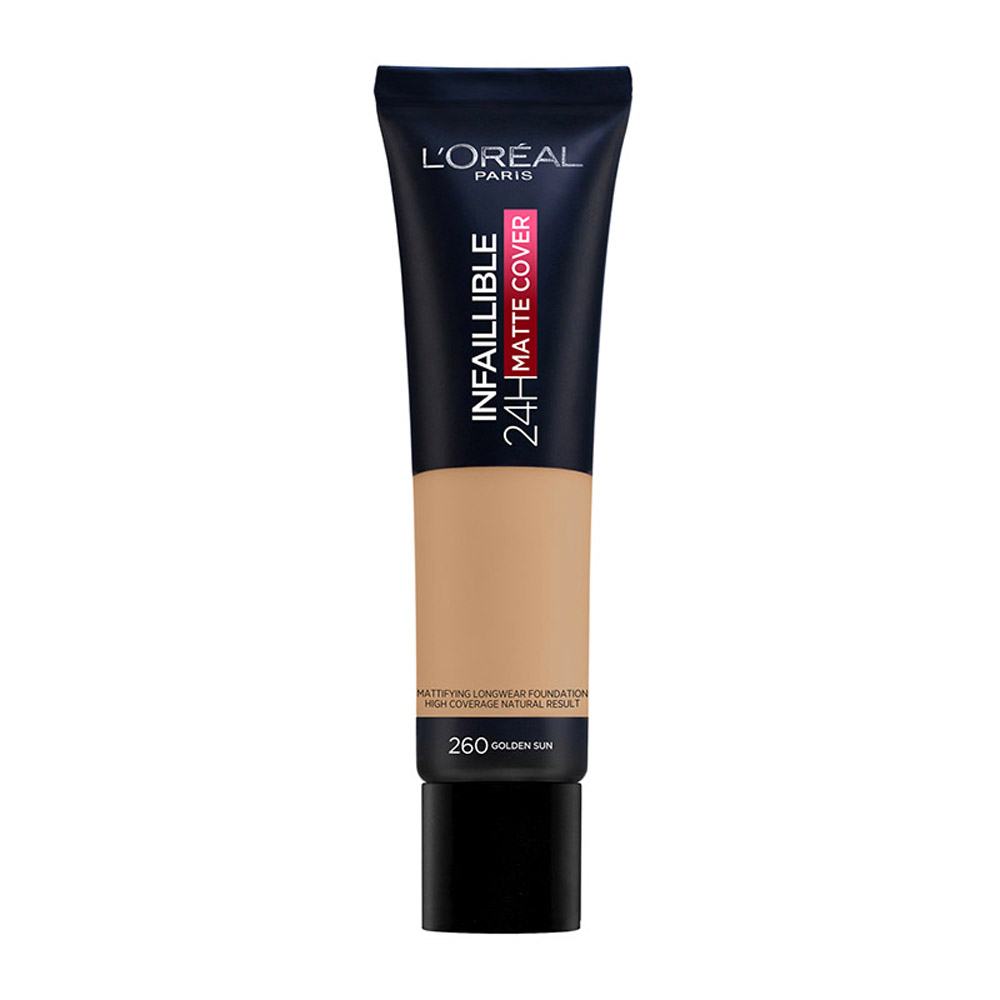 Infaillible Matte Cover Foundation - N 260 - Golden Sun - 30 ml
