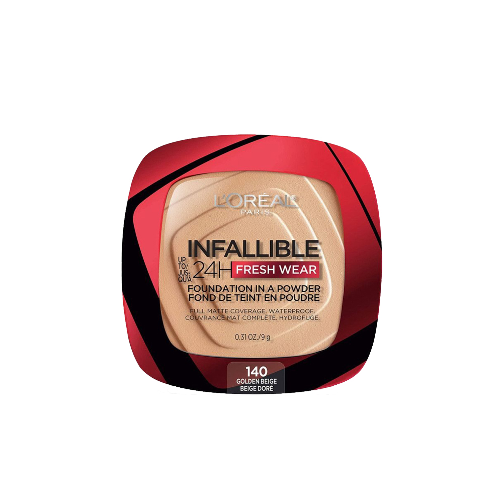 Infaillible 24H Fresh Wear Foundation In Powder - N 140 - Golden Beige
