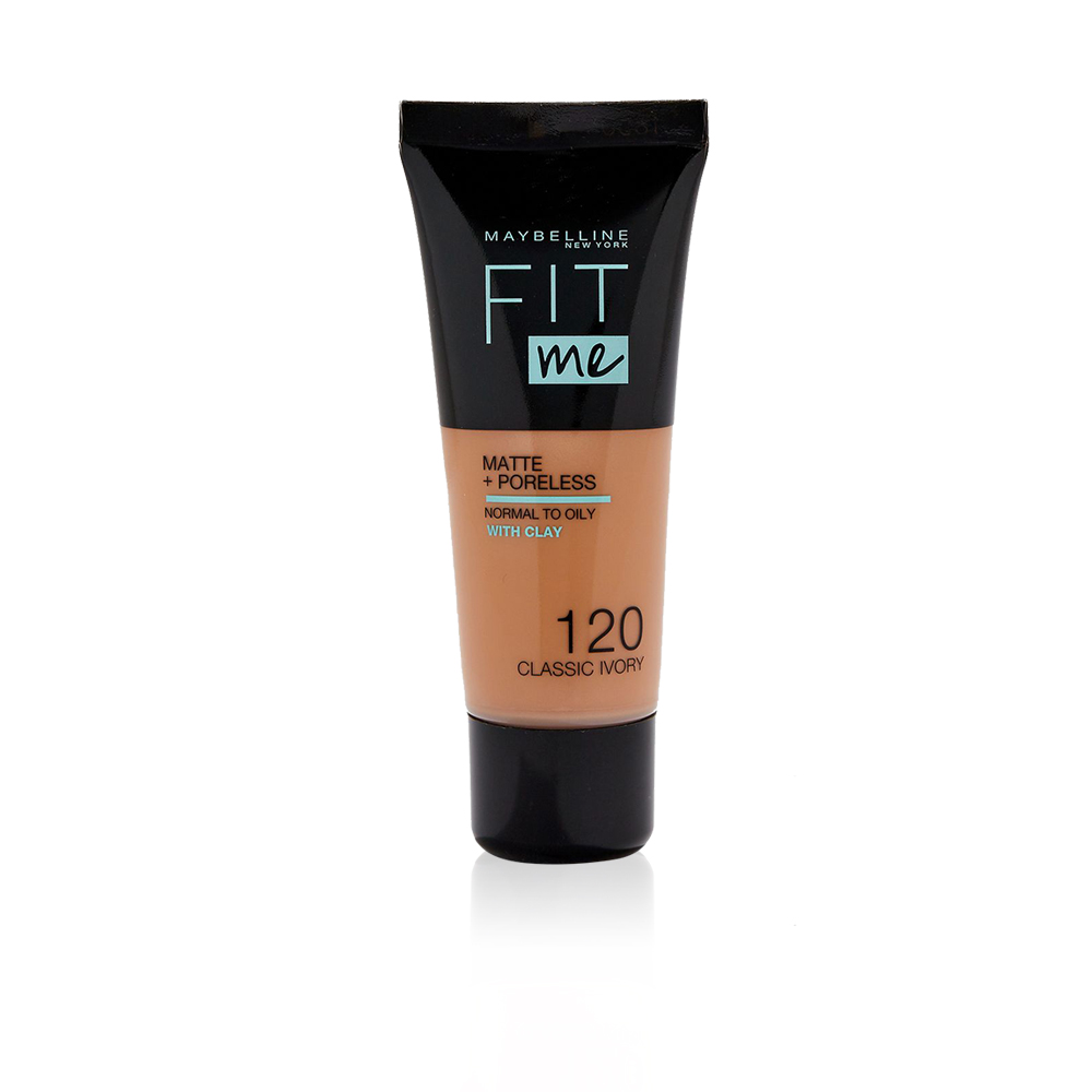Fit Me Matte + Poreless Foundation - N 120 - Classic Ivory
