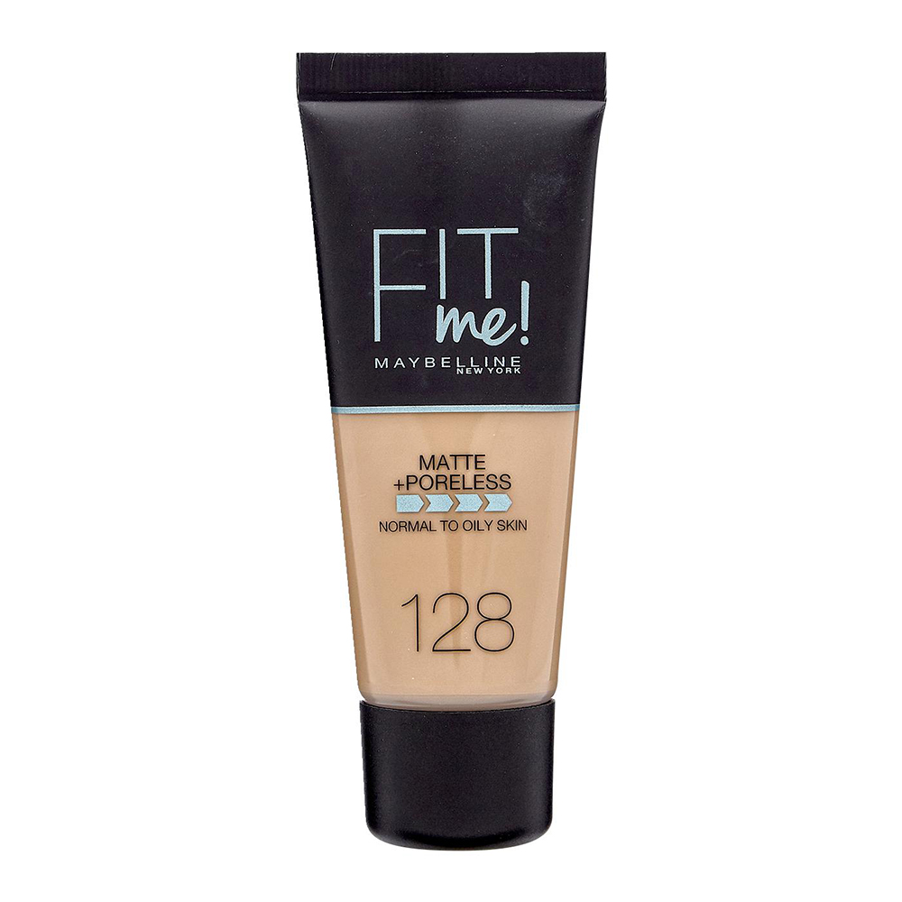 Fit Me Matte + Poreless Foundation - N 128 - Warm Nude