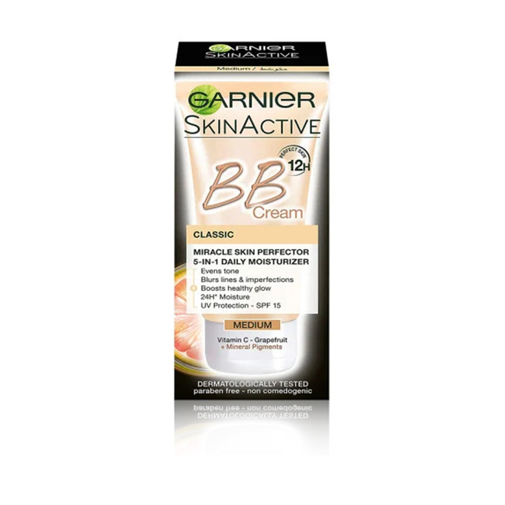 Skinactive 5-in-1 Miracle Perfector Bb Cream - Medium - 60 Ml