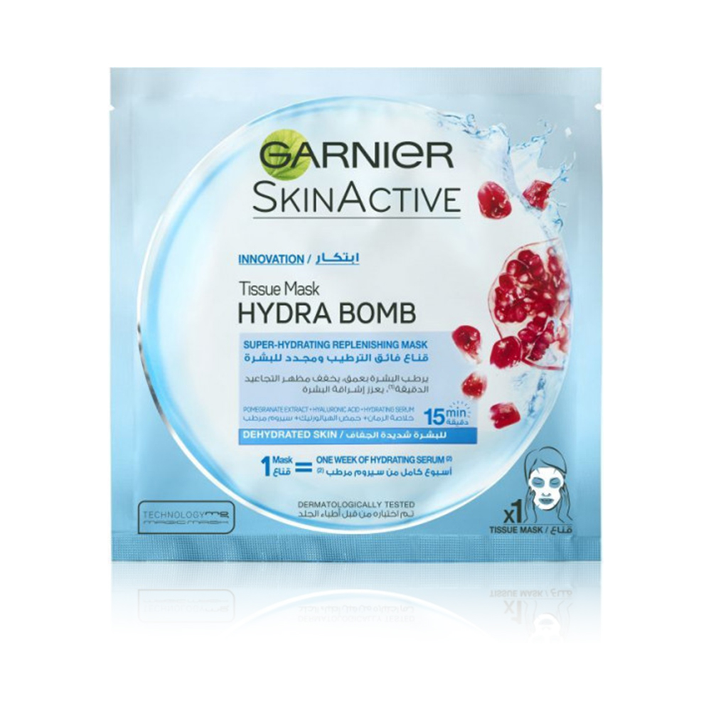 Pomegranate Skin Active Hydra Bomb Tissue Mask