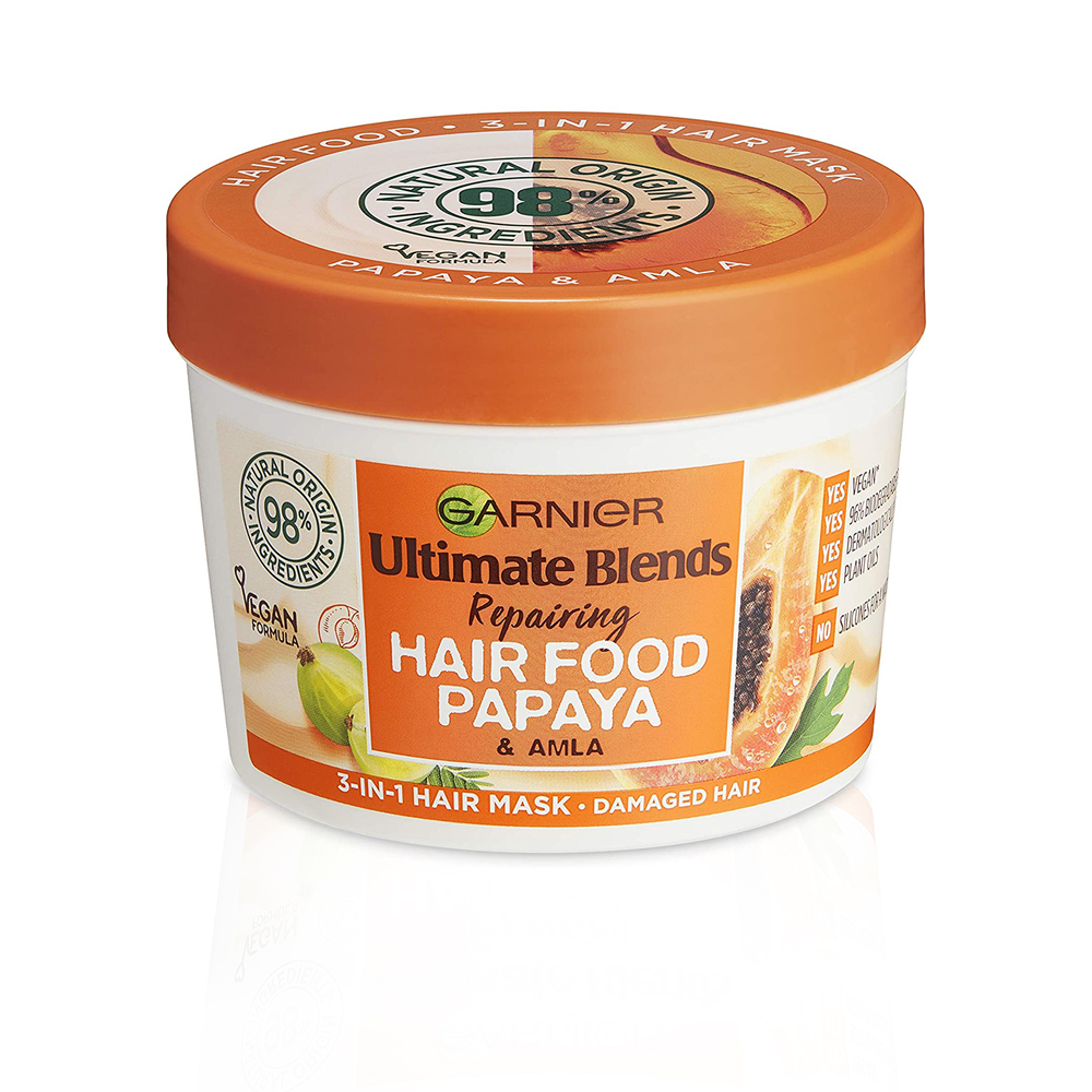 Ultra Doux 3 In 1 Hair Food Papaya & Amla - 390 Ml  