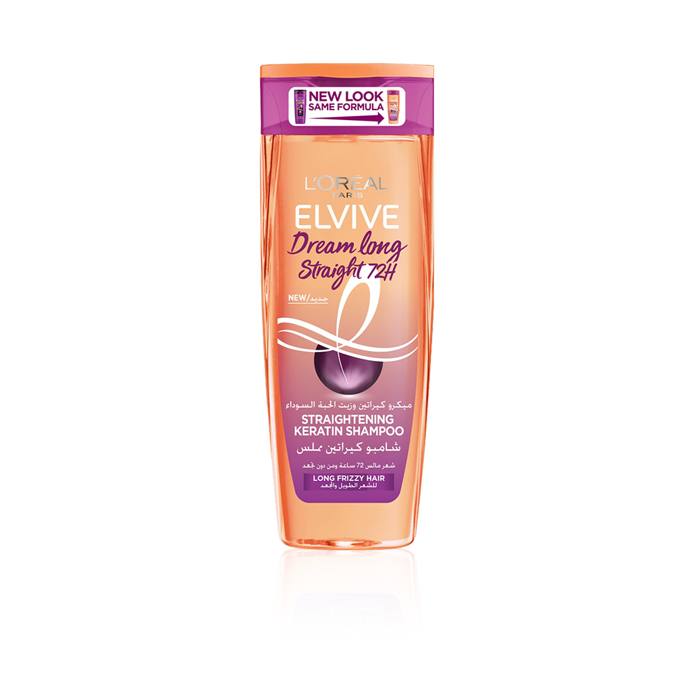 Elvive Dream Long Straight keratin Shampoo - 400 ml