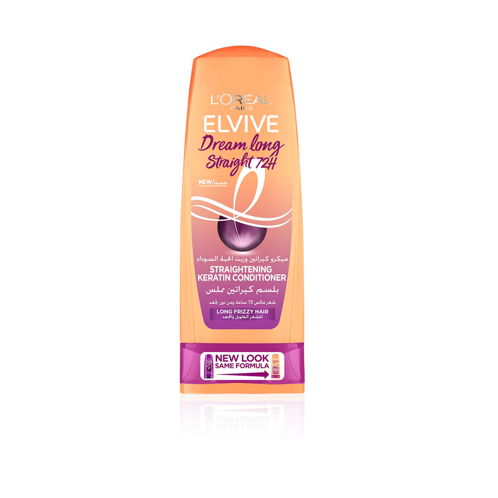 Elvive Dream Long Straight keratin Conditioner - 400 ml   