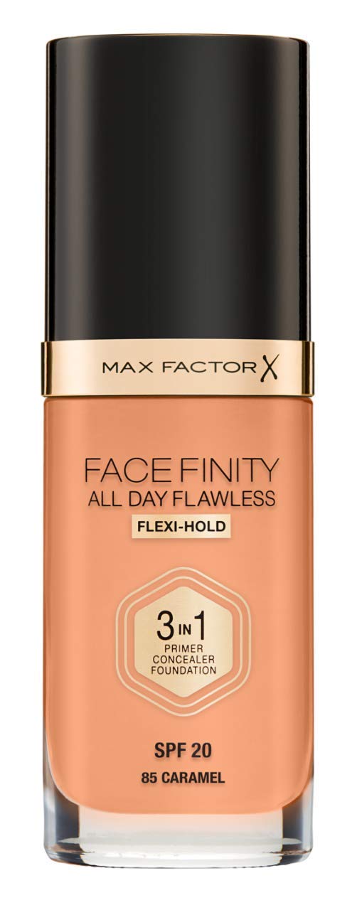 Facefinity All Day Flawless 3 In 1 Foundation - N 85 - Caramel 