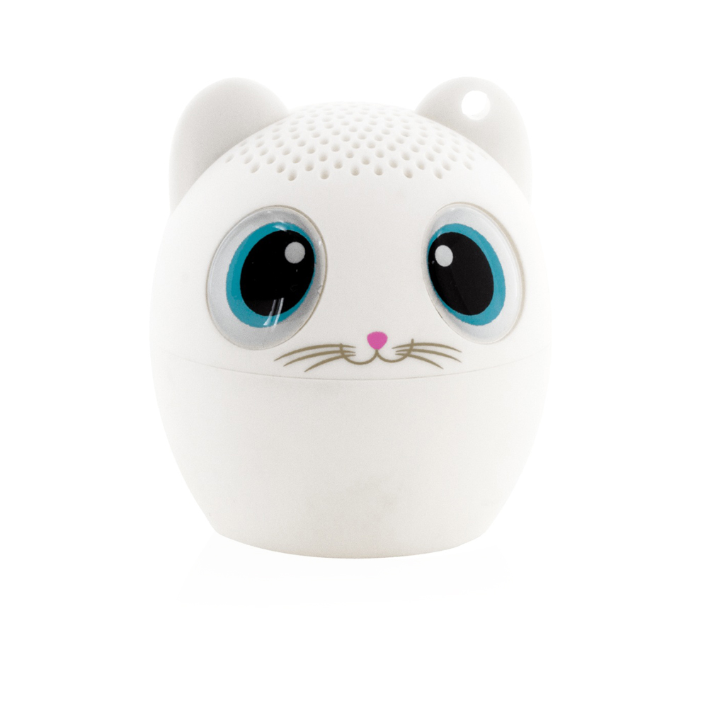 Bluetooth Mini Speaker - Sing Song - White Cat