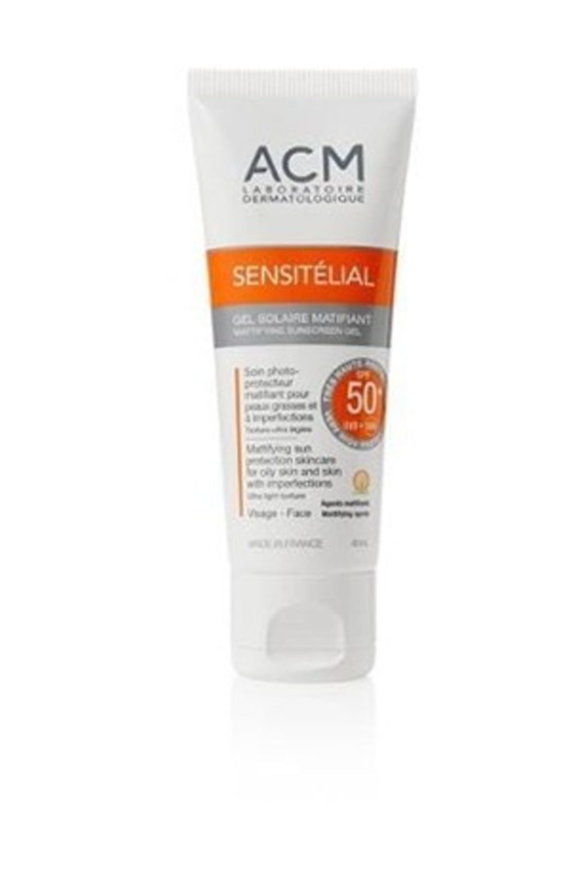 Sensitelial Tinted Sunscreen Cream Spf50+ Light Tint - 40ml