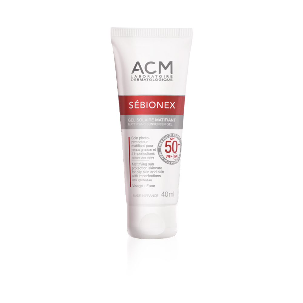 Sebionex SPF 50+ Mattifying Sunscreen Gel - 40 ml