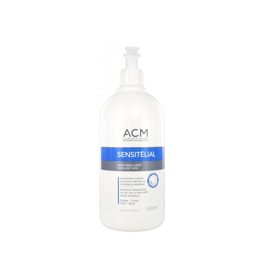 Sensitelial Emollient Care For Face And Body - 500ml