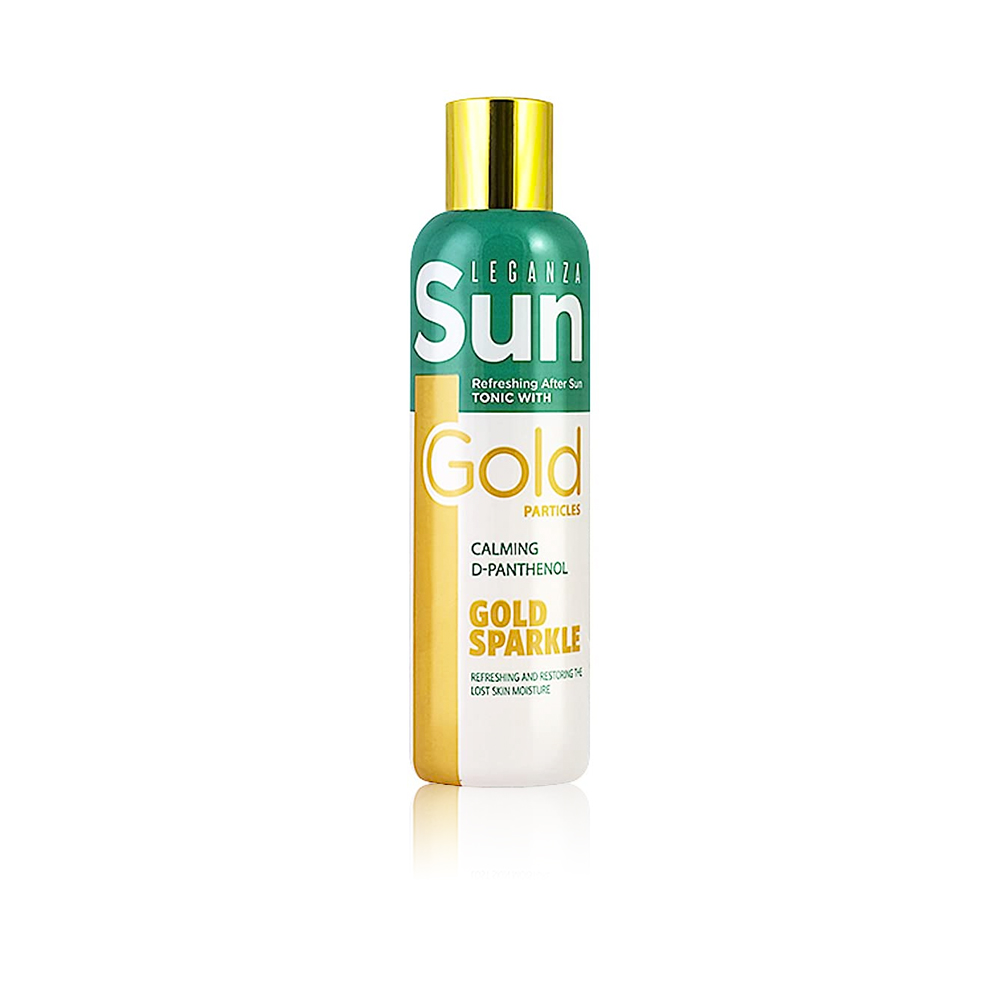 Tonic After Sun With Particles Gold - 200 Ml
