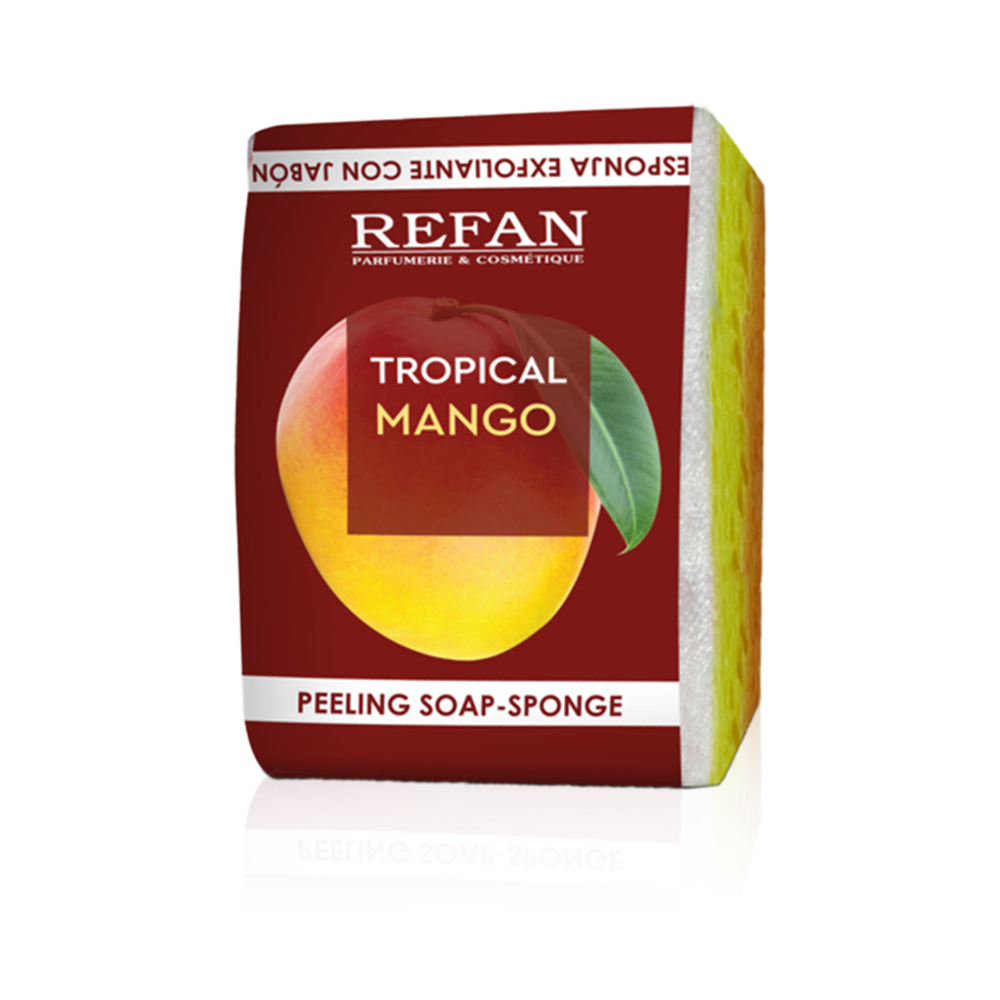 Peeling Sponge Soap Mango - 75 g