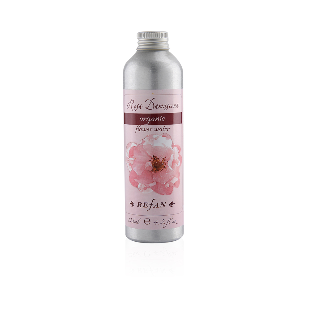 Organic Rose Water With Damascus Roses - 125ml