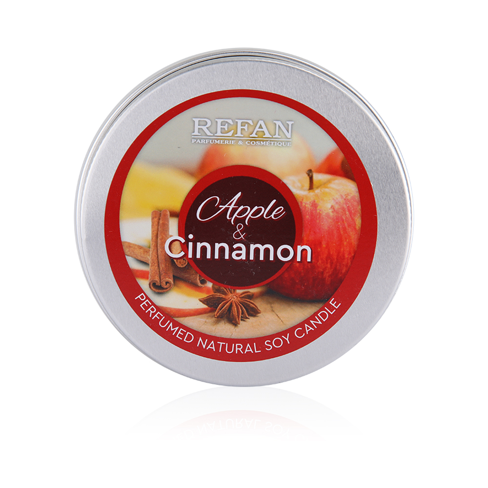Apple & Cinnamon Perfumed Candle - 90 mm