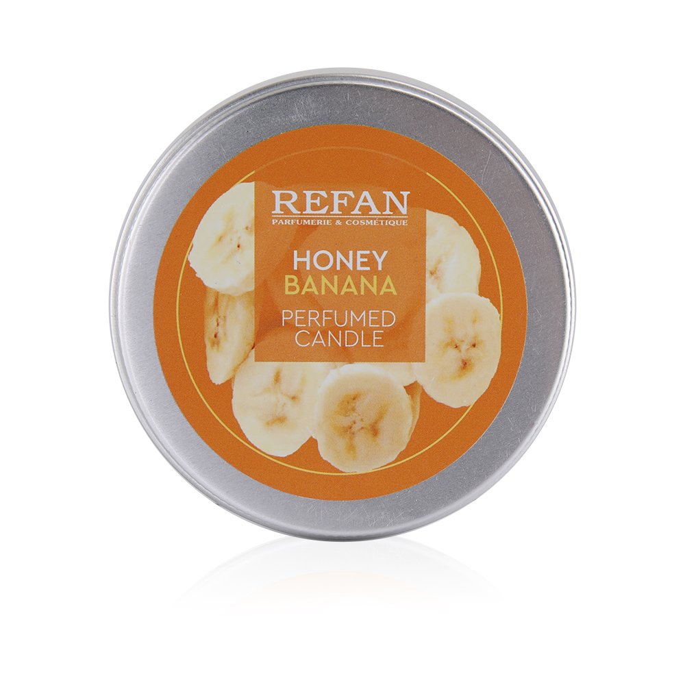 Honey Banana Perfumed Candle - 90 mm