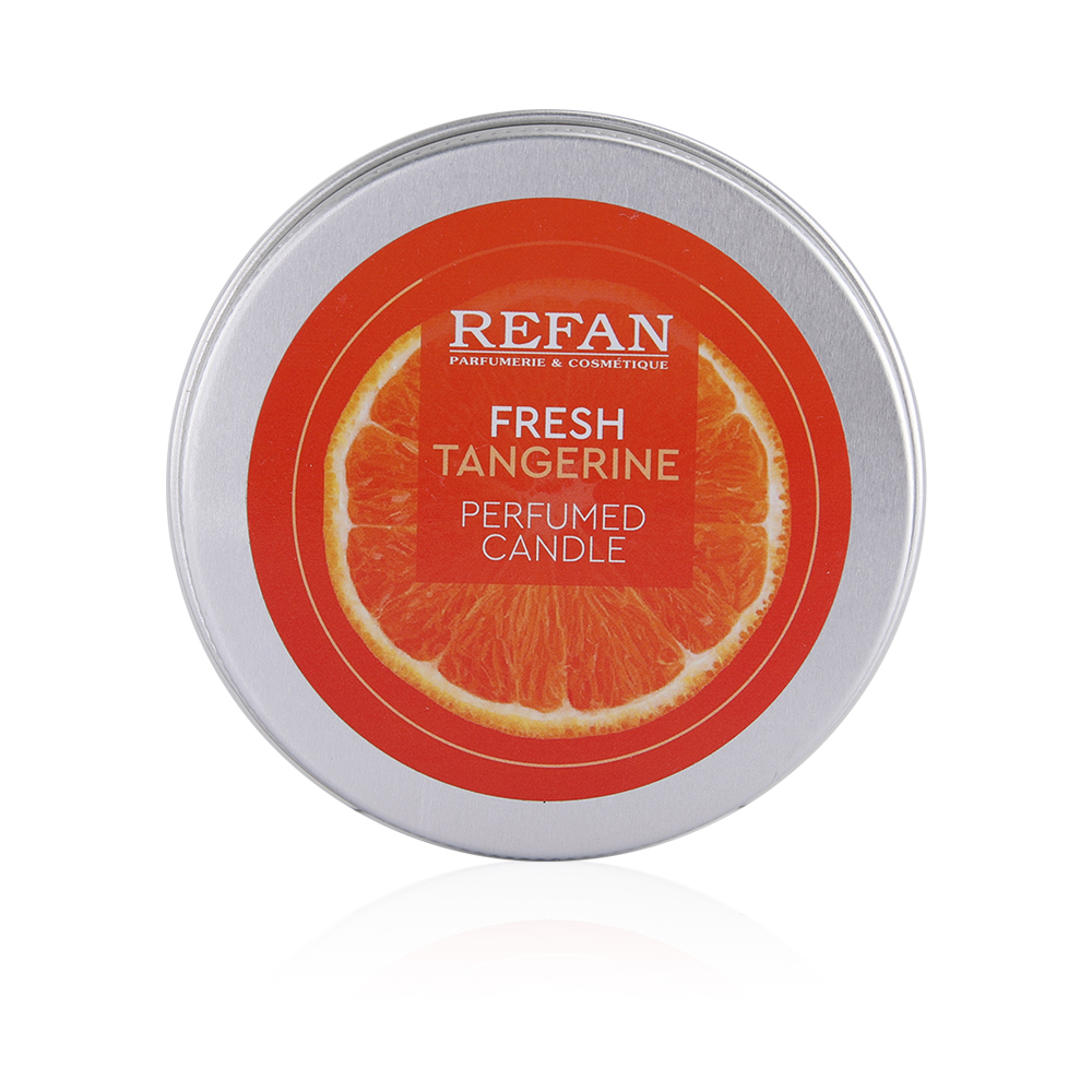 Fresh Tangerine Perfumed Candle - 90 mm