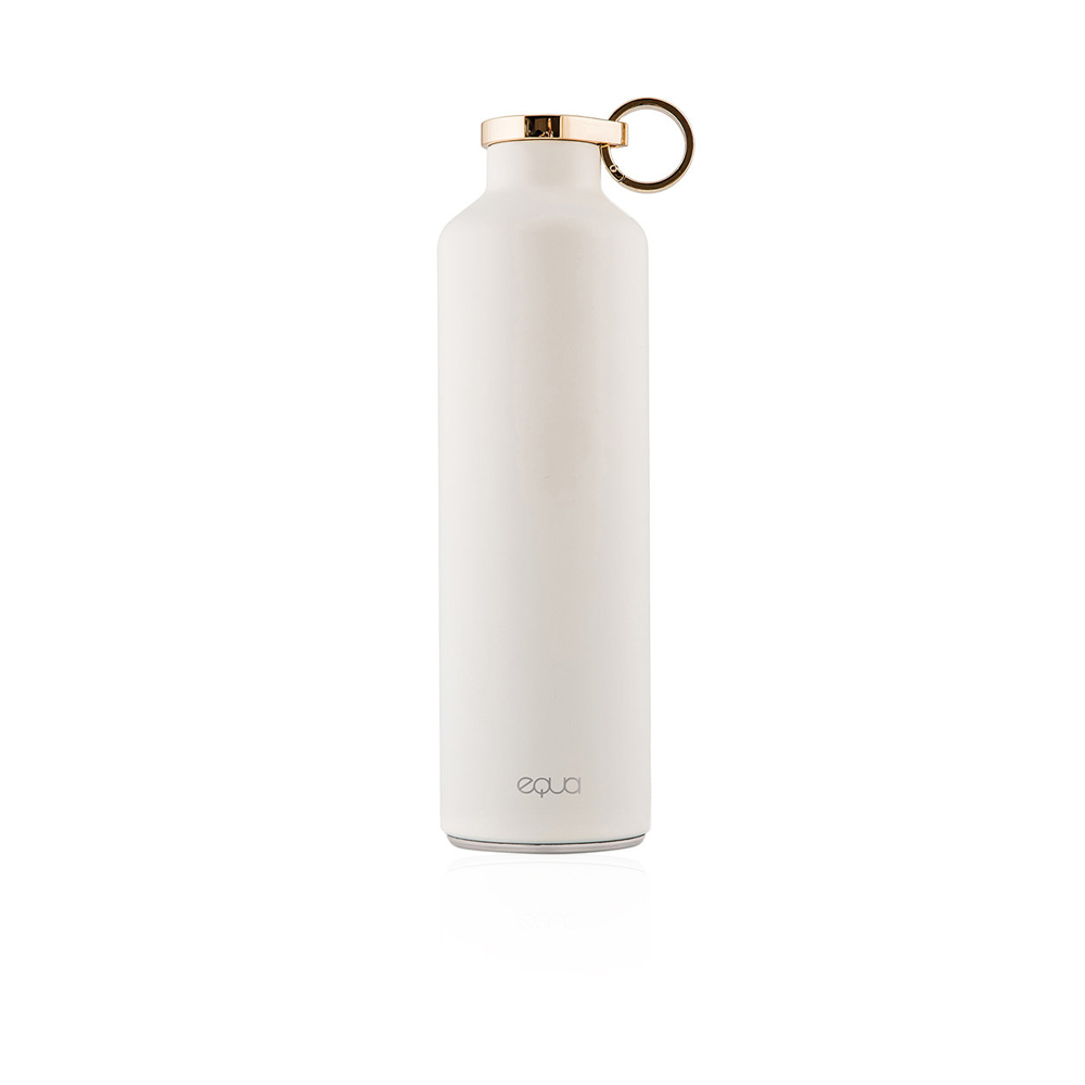 Stainless Steel Smart Water Bottle - Snow White - 680 ml  