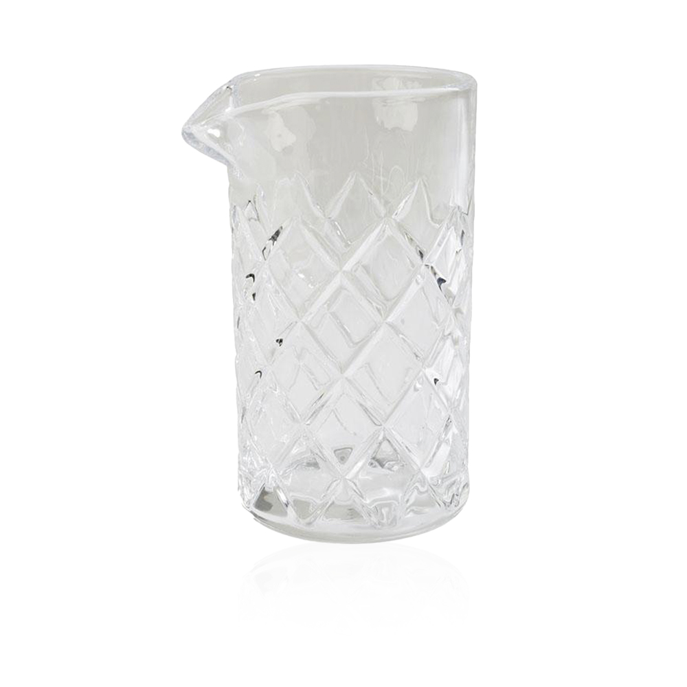 Mixing Glass With Lip