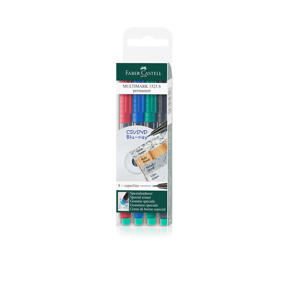 Overhead Marker Permanent - S - Group of 4 colors