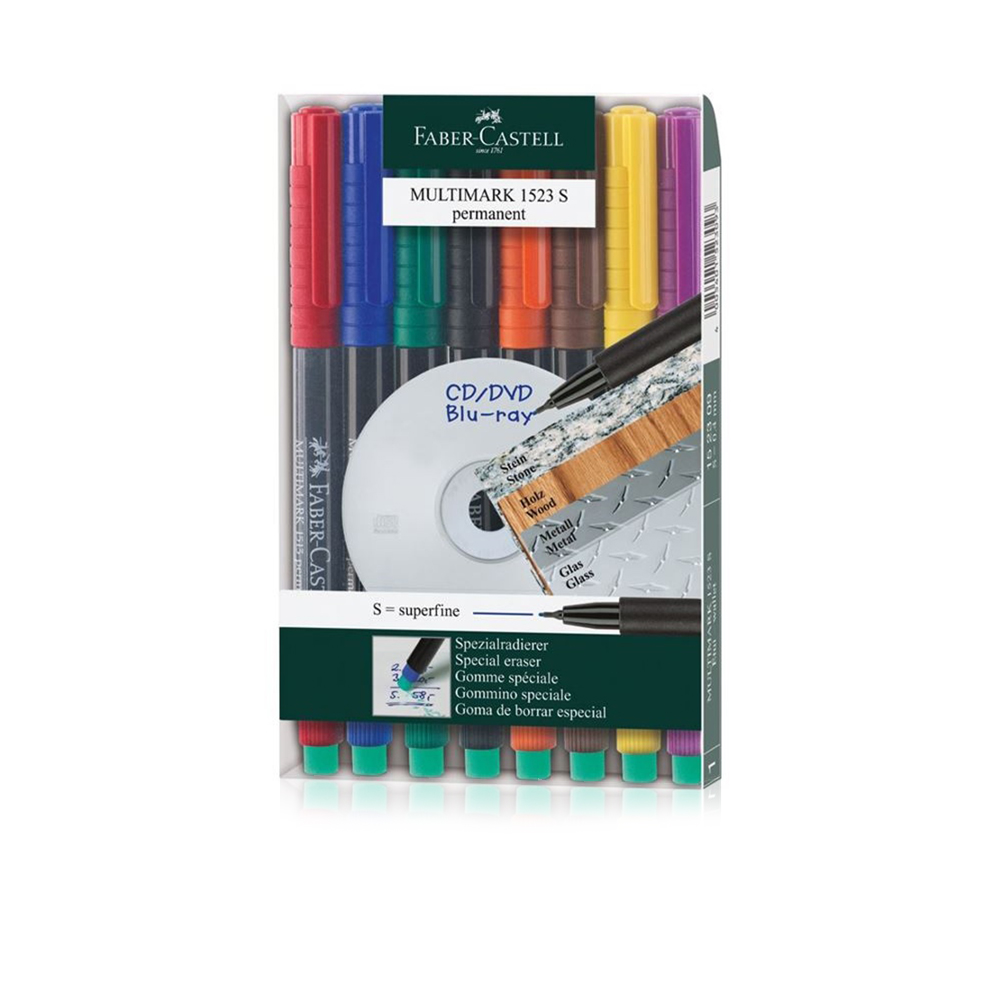 Overhead Marker Permanent - S - Group of 8 colors