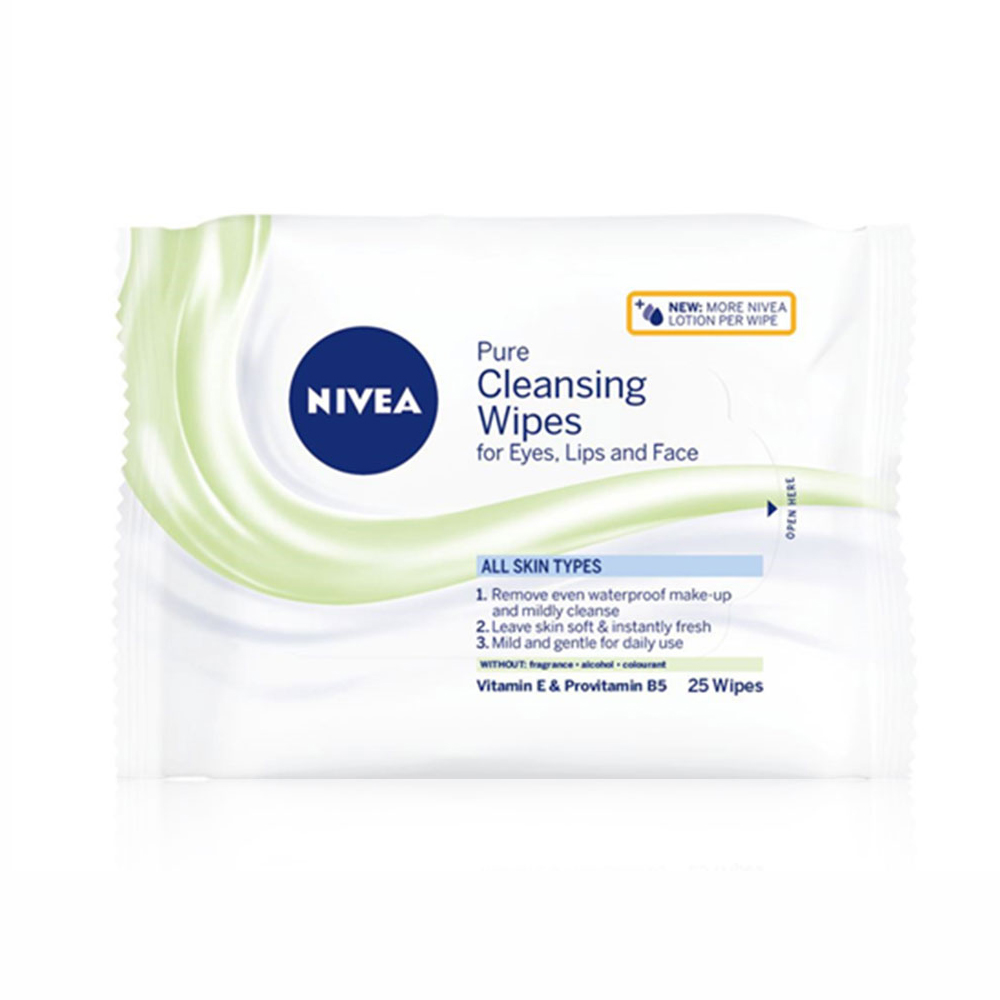 Pure Facial Cleansing Wipes - 25pc