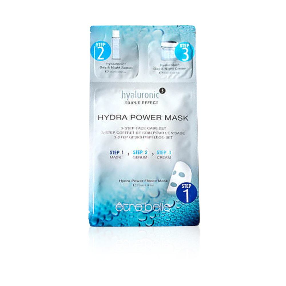 Hydra Power 3 Step Face Care Mask