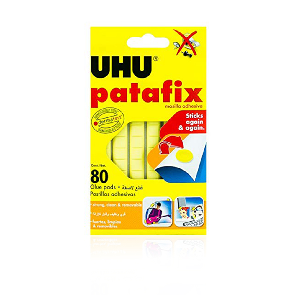 Patafix Glue Pads - Yellow