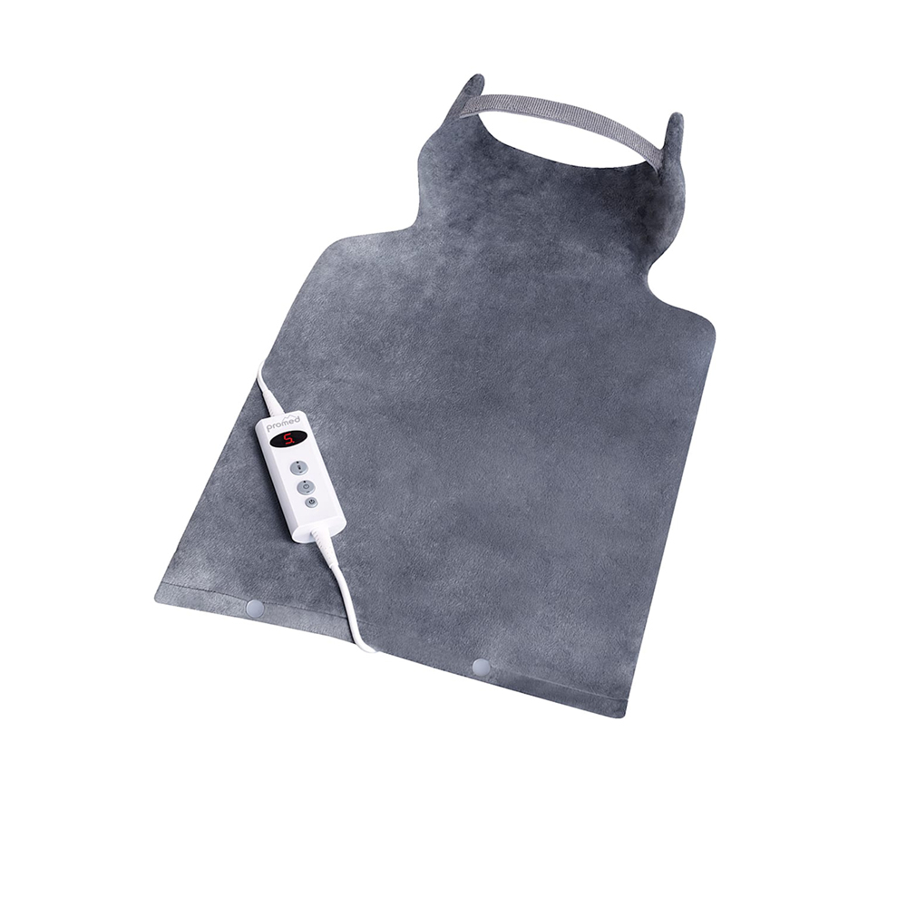 Neck And Back Heating Pad - Grey