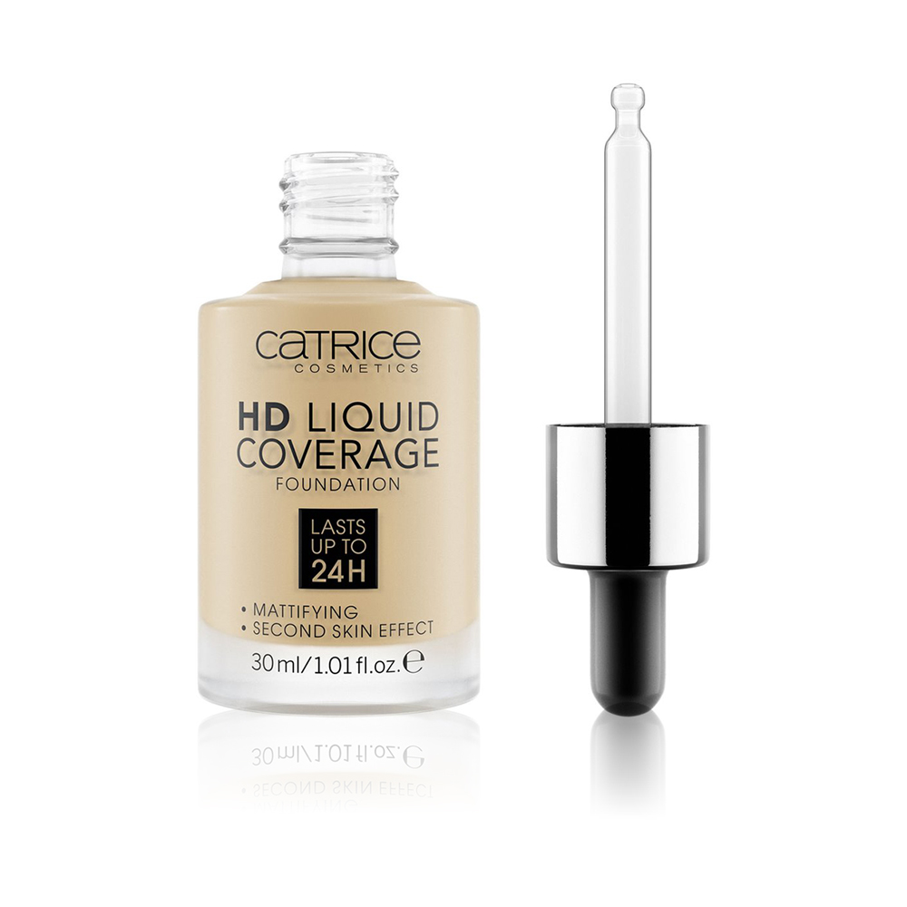 Hd Liquid Coverage Foundation - N 036 - Hazelnut Beige