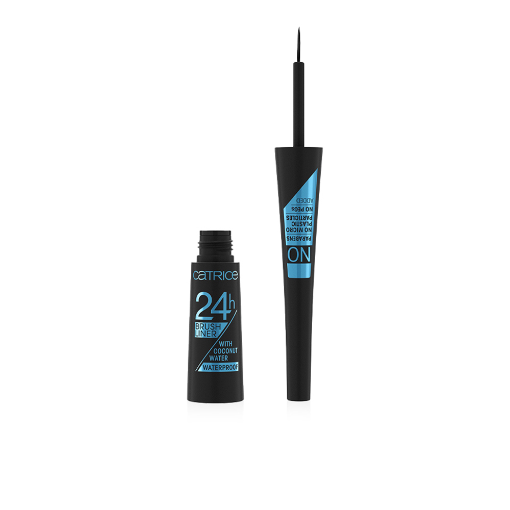 24 Hours Brush Liner Waterproof - N 010 - Ultra Black