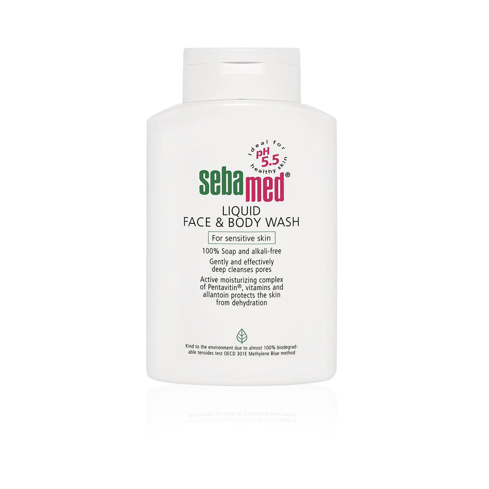 Liquid Face And Body Wash For Sensitive Skin - 500 ml