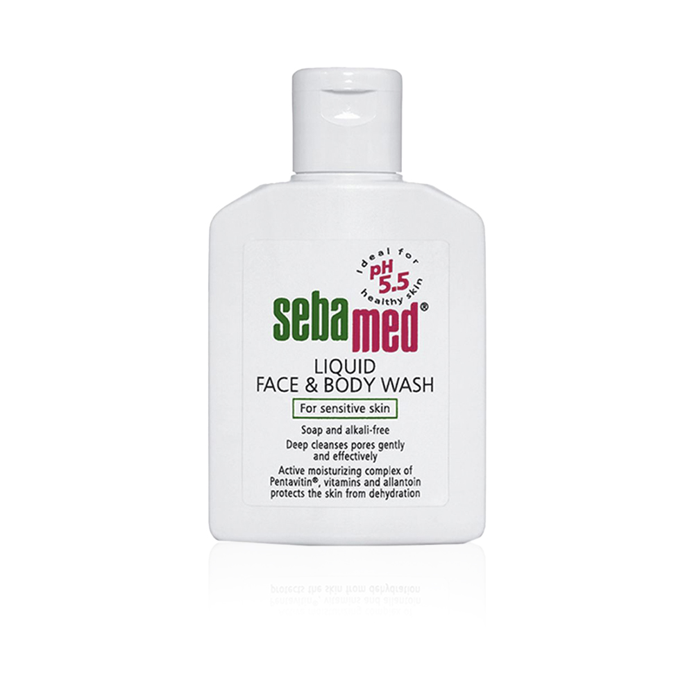 Liquid Face And Body Wash For Sensitive Skin - 200 ml