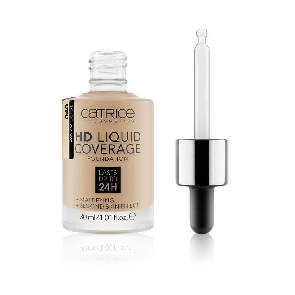 Hd Liquid Coverage Foundation - N 040 - Warm Beige