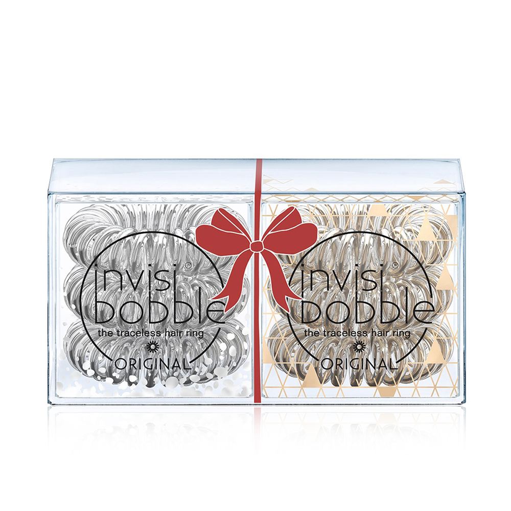 Invisibobble Chrome & Bronze Duo Pack