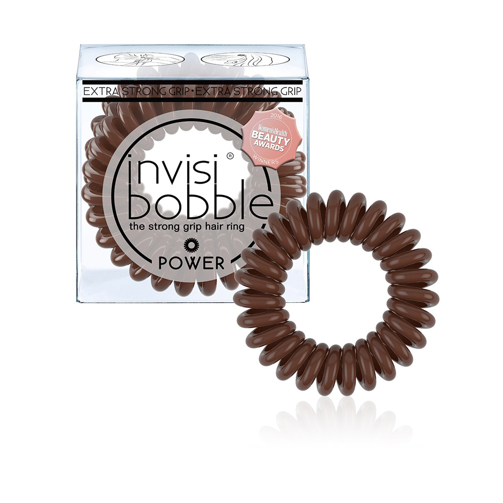 Invisibobble Power The Strong Grip Hair Ring - Pretzel Brown 