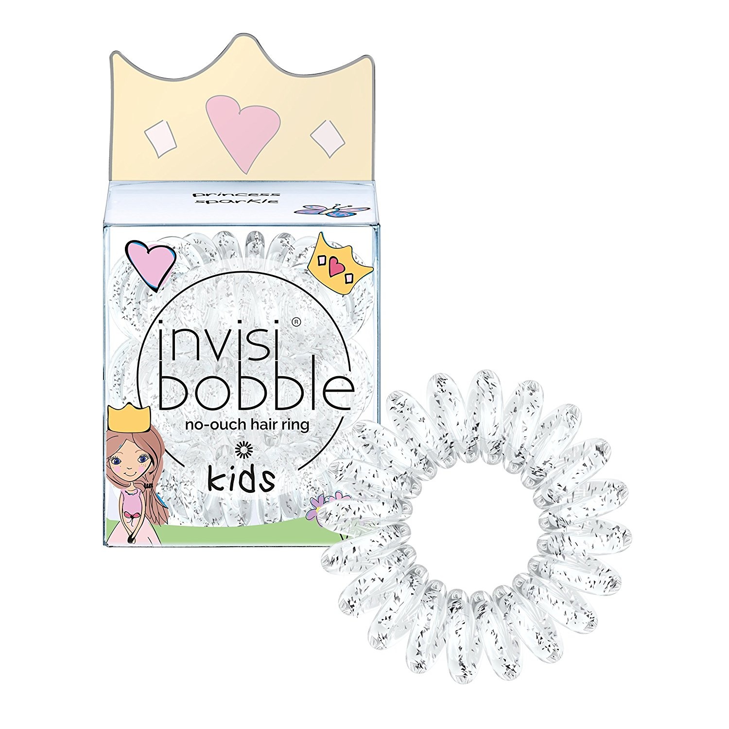 Invisibobble Kids The No-ouch Hair Ring - Princess Sparkle 