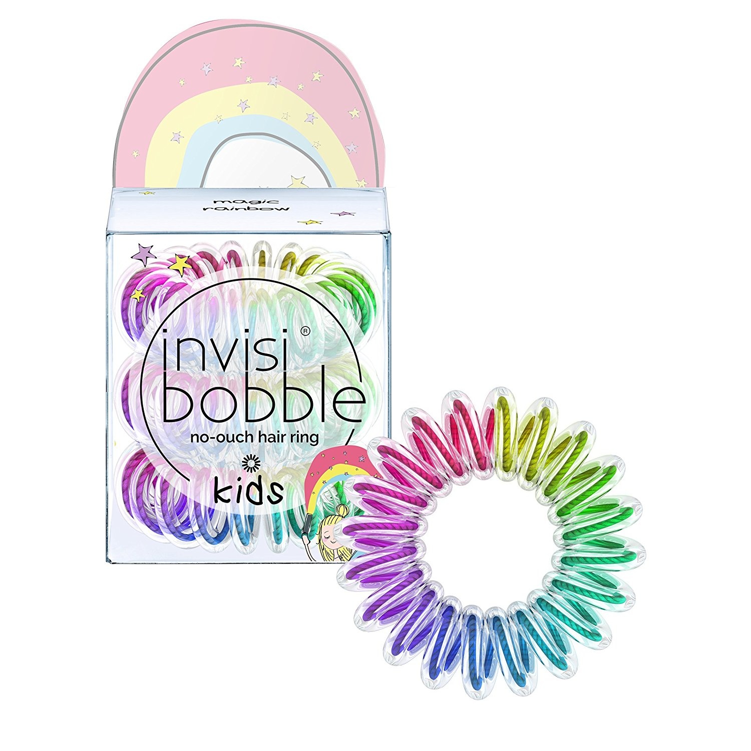 Invisibobble Kids The No-ouch Hair Ring - Magic Rainbow 