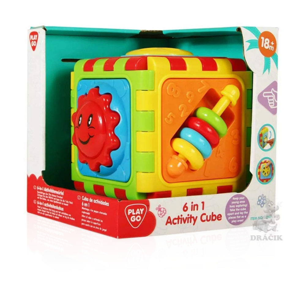 6 In 1 Play Cube - Age 3+