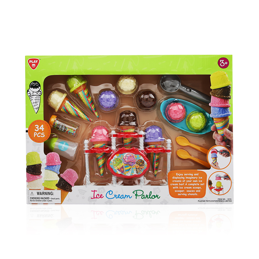 Ice Cream Parlor - 34 Pcs - Age+