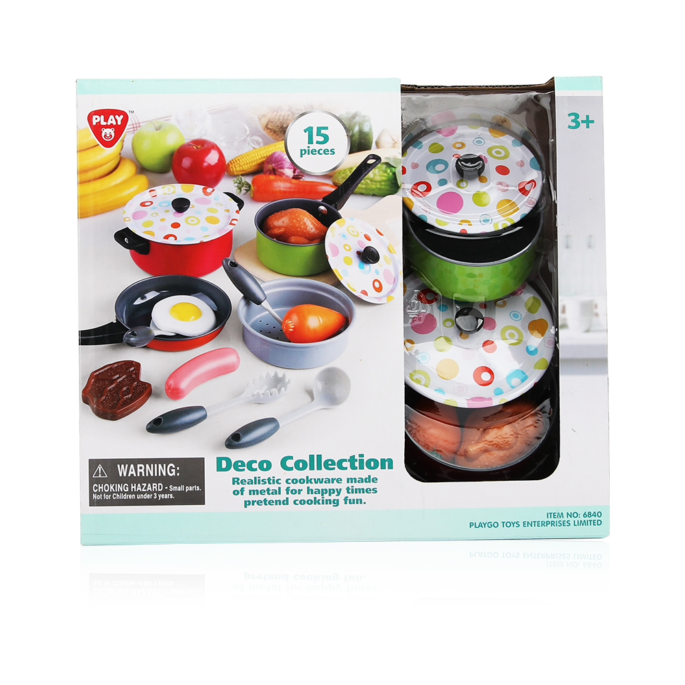 Metal Cookware Deco Collection - Age 3+