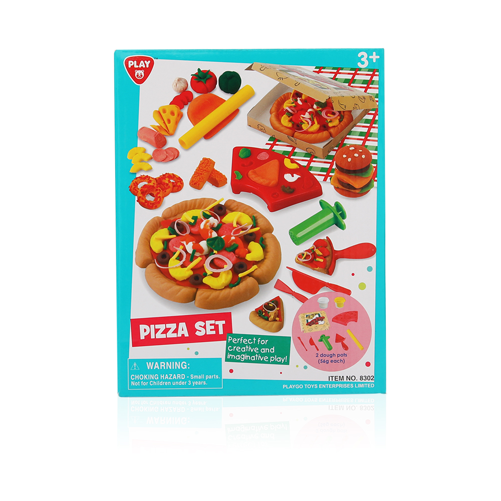 Pizza Set Dough Included - Age 3+