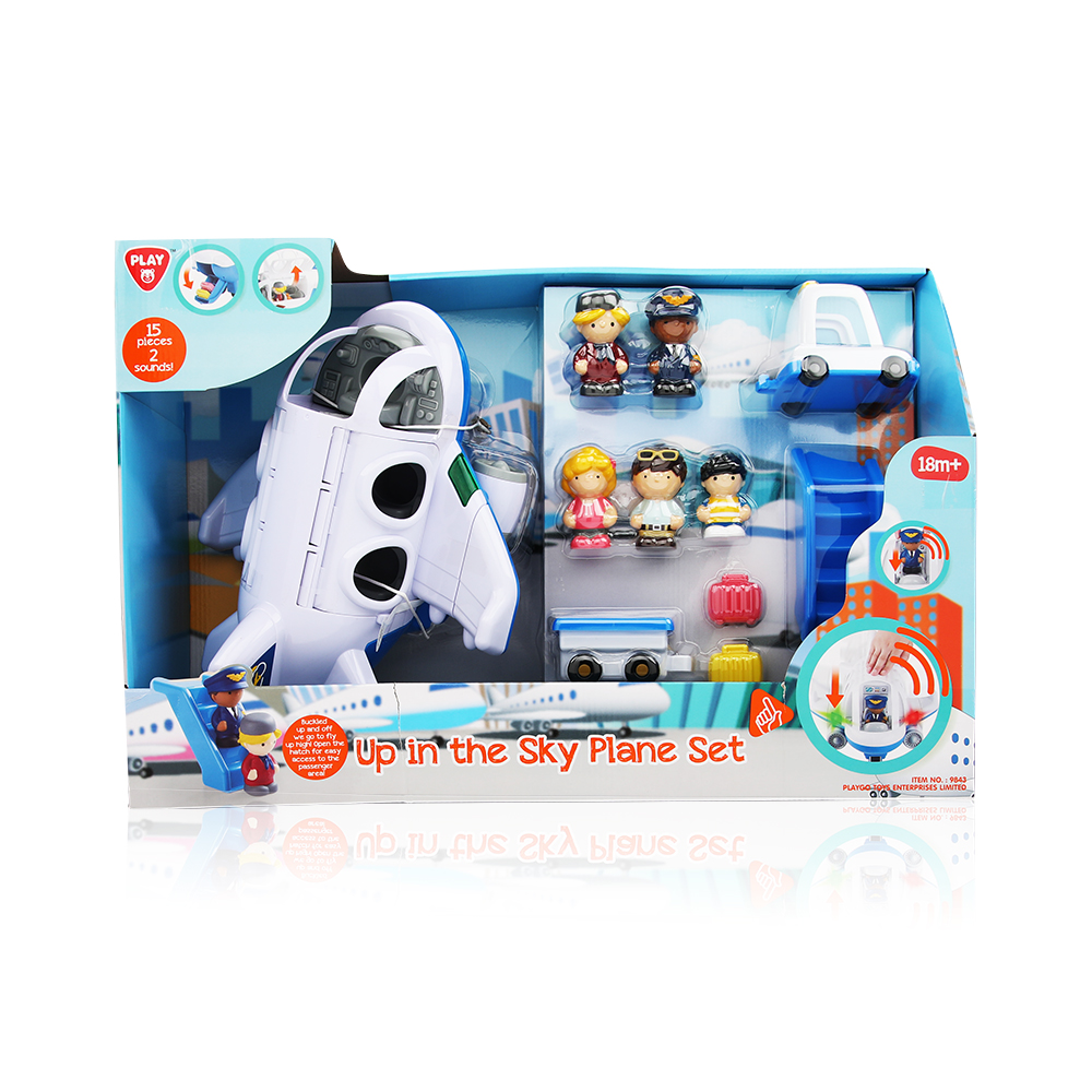 Up In The Sky Plane Set - Age 3+