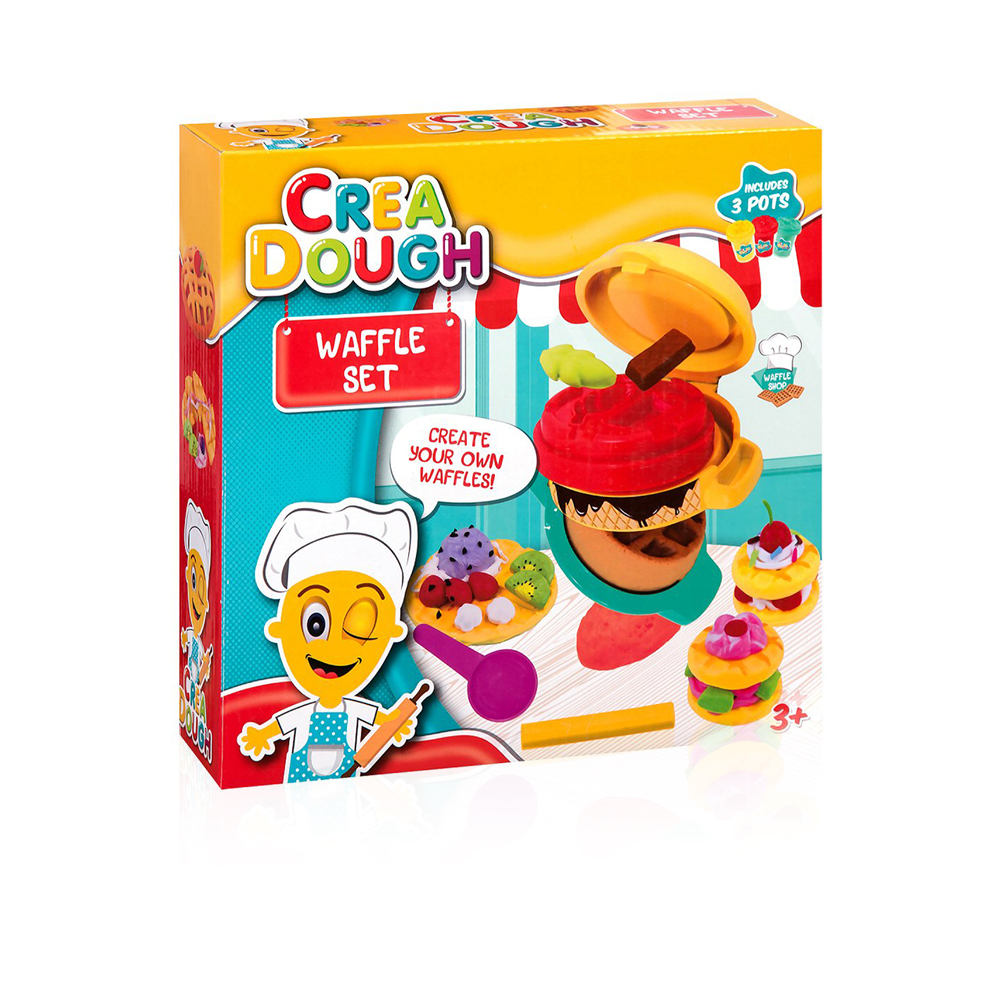 Crea Dough - Waffle Set  - Age 3+