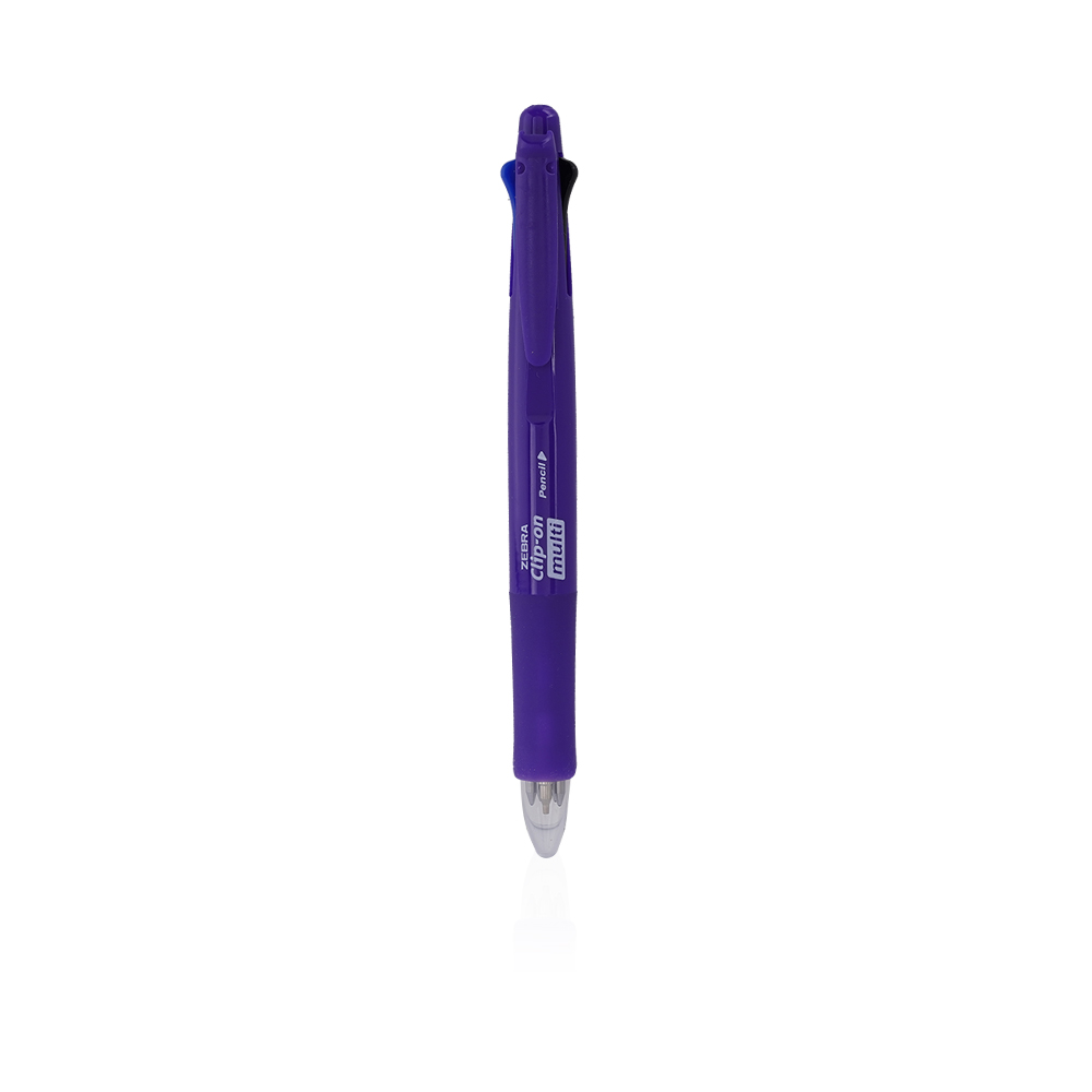 Clip On Multi Fun Pencil And Pen - Violet