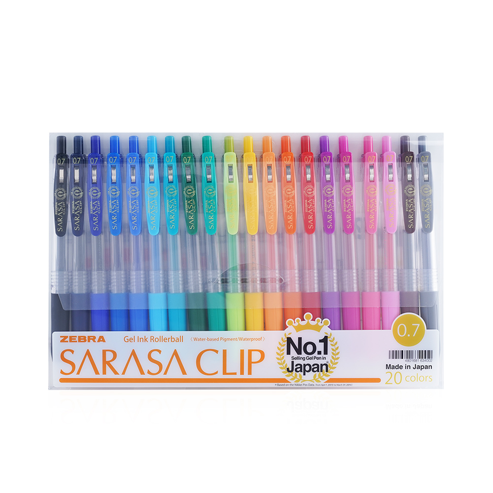 Sarasa Clip Pens Set - 20 In 1 