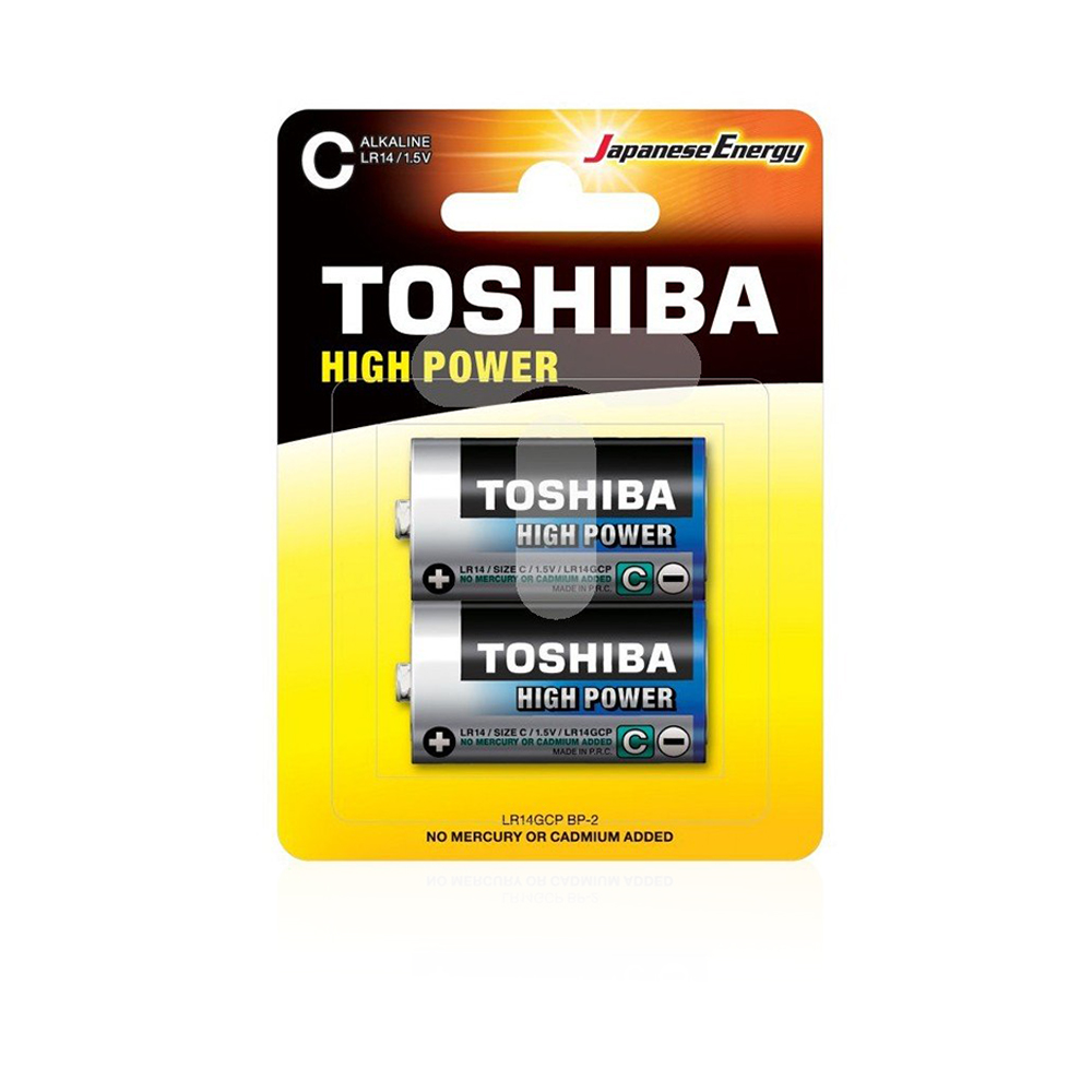 LR20GCP High Power D Alkaline Batteries - pack of 2
