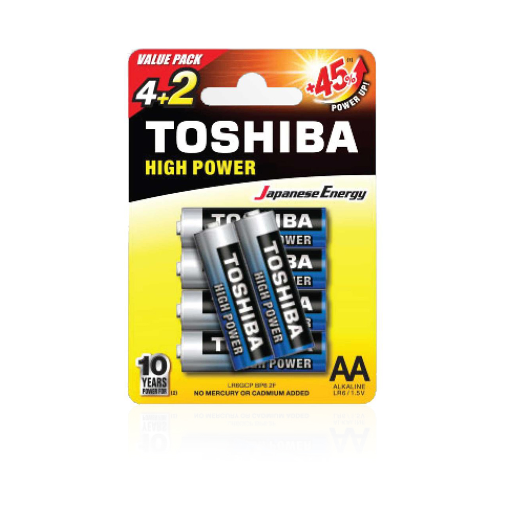 Lr6Gcp Bp-2Cn Aa Batteries - 6 Pcs